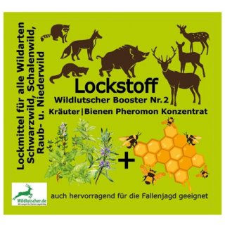 Wildlutscher Flüssigköder Booster Nr.2 Kräuter/ Bienen Pheromone 20 ml