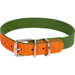 Farm-Land Halsband Oliv/Orange 40