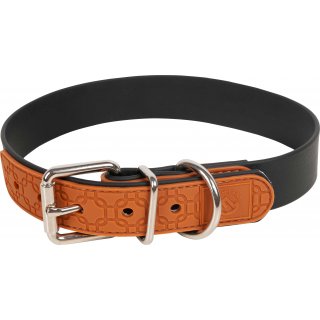 Farm-Land Halsband Schwarz/Braun 45