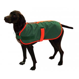 Farm-Land Hundedecke mit signalorangem Einfaß M