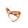 Farm-Land Hundegeschirr orange S