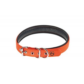 Farm-Land Hunde Halsung Comfort signalorange