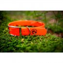 Farm-Land Hunde Halsung Basic signalgelb 40