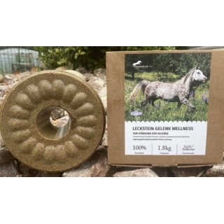 Wildlutscher Leckstein für Pferde und Ponys Chiasamen 1,8 kg