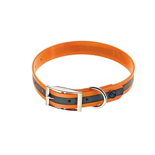 Farm-Land Hunde Halsung Reflektor signalorange 50